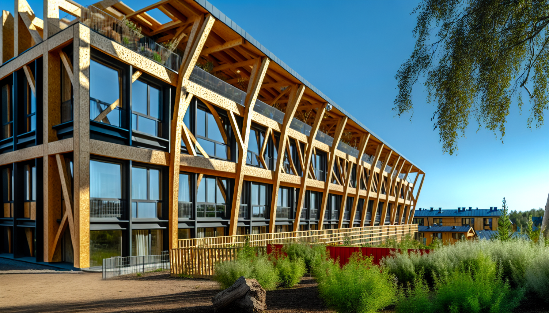 Advantages of timber framed buildings